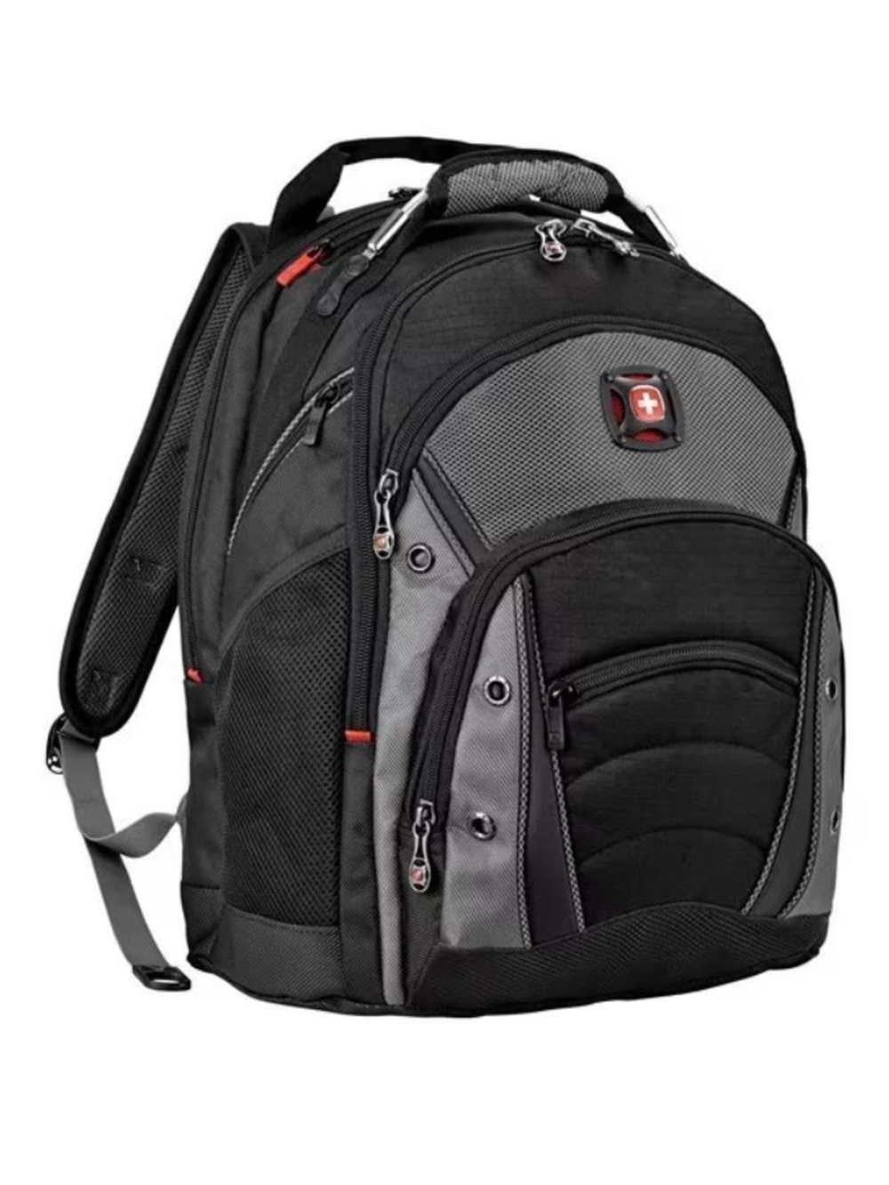 SwissGear Wenger Synergy Black & Gray Backpack